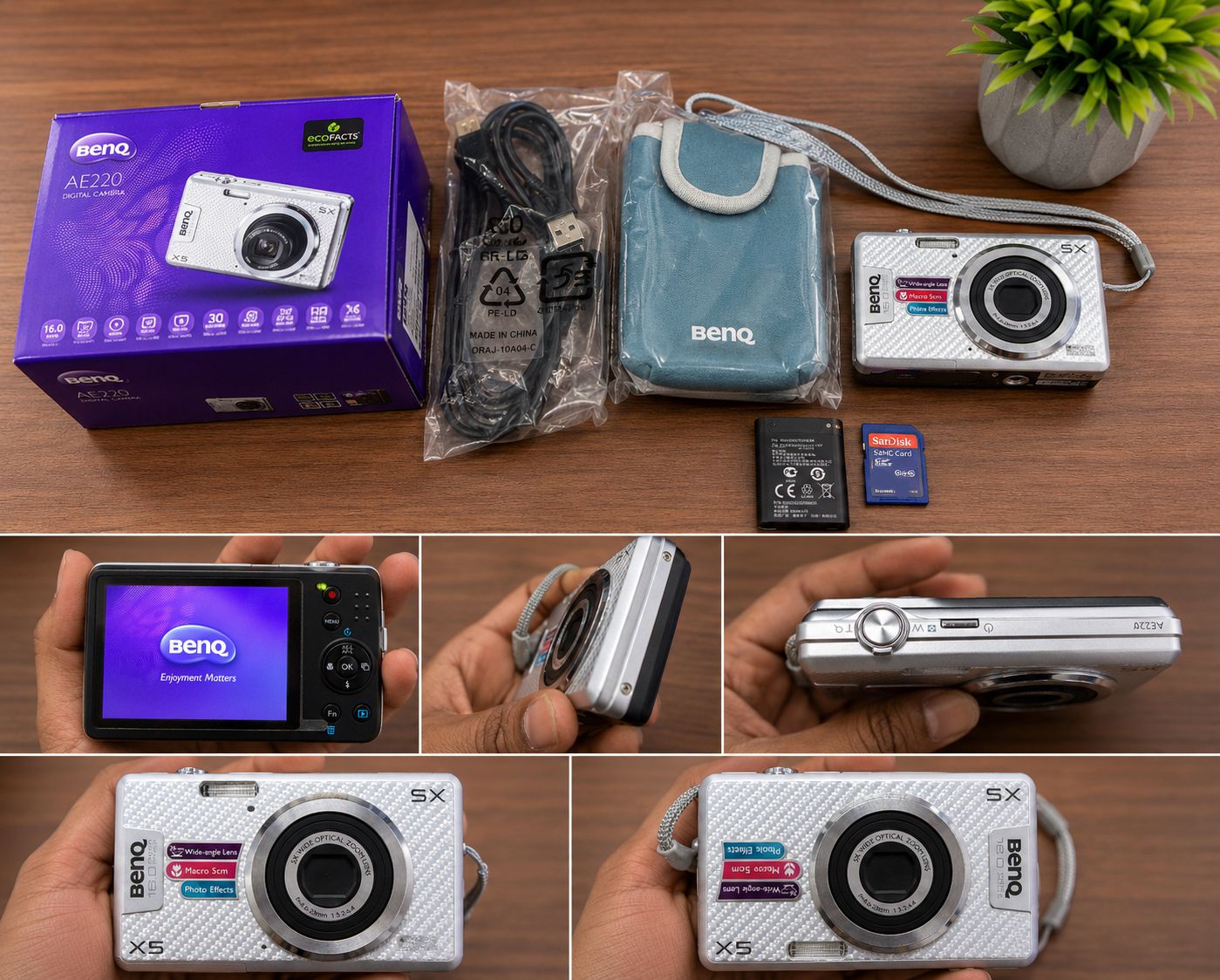 BenQ AE220 16MP Digital Camera